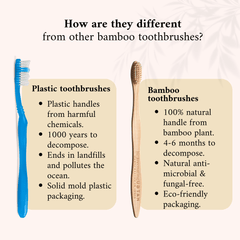 Bamboo Toothbrush (Pack of 2) - Rejuvenating UBTAN