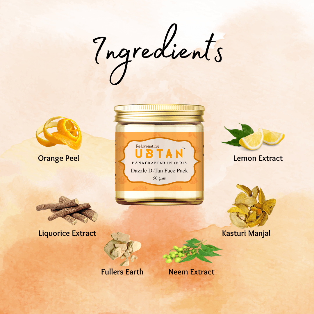 Dazzle D Tan Face Pack - Rejuvenating UBTAN Dazzle D Tan Face Pack - Rejuvenating UBTAN