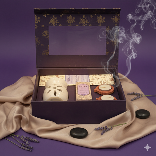 Aroma Therapy Gift Box - Lavender Essential Oil