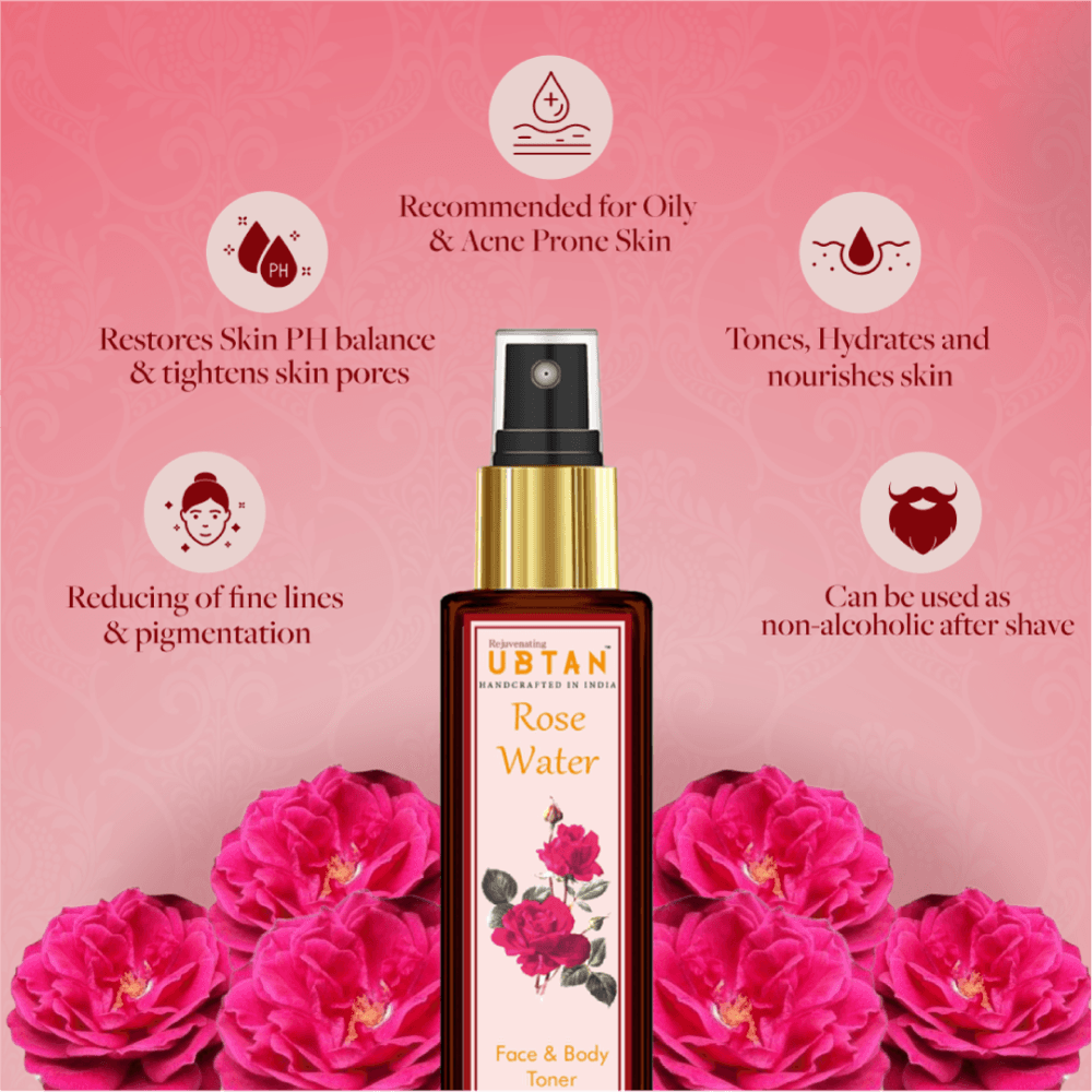 Rose Water - Rejuvenating UBTAN Rose Water - Rejuvenating UBTAN