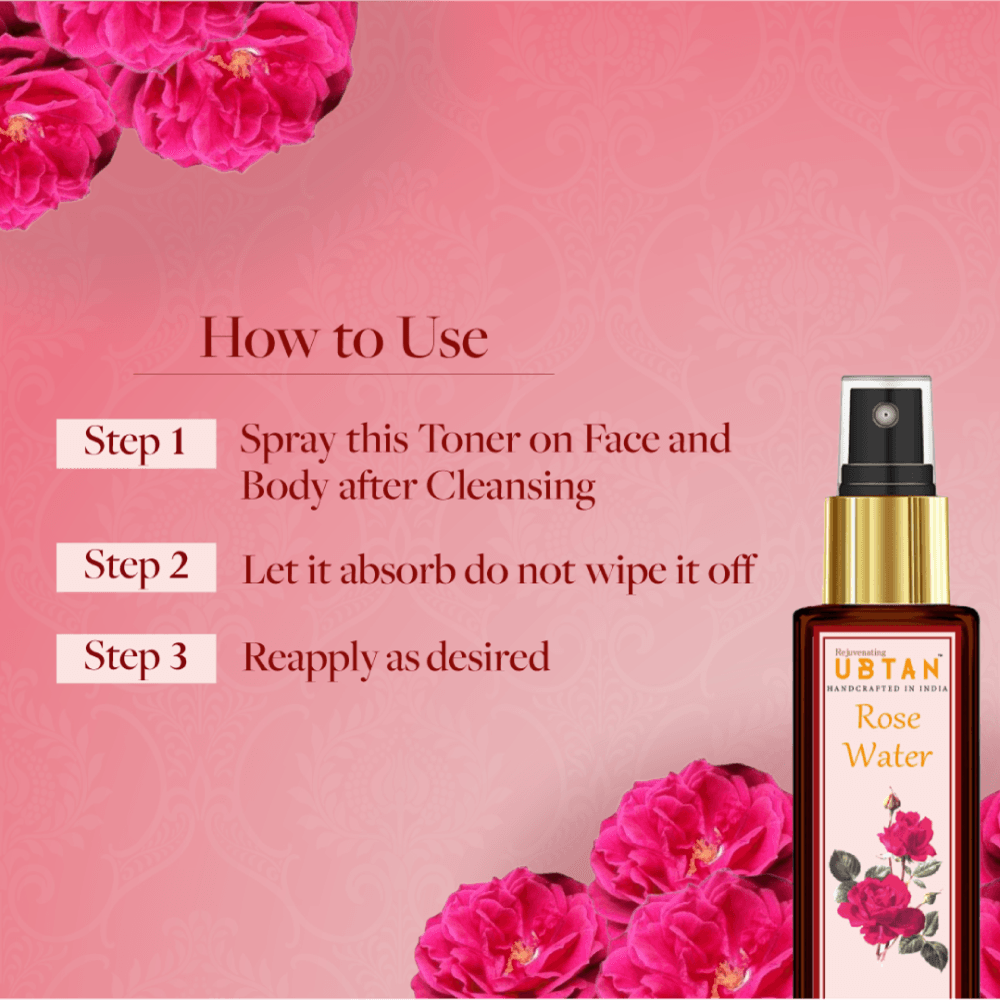 Rose Water - Rejuvenating UBTAN Rose Water - Rejuvenating UBTAN