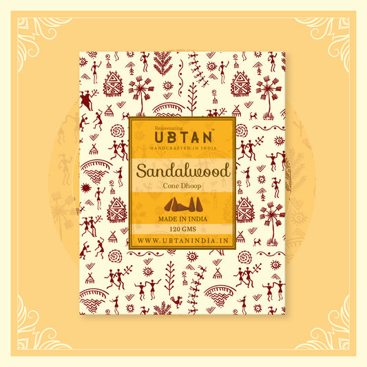 Sandalwood Incense Cones - Rejuvenating UBTAN
