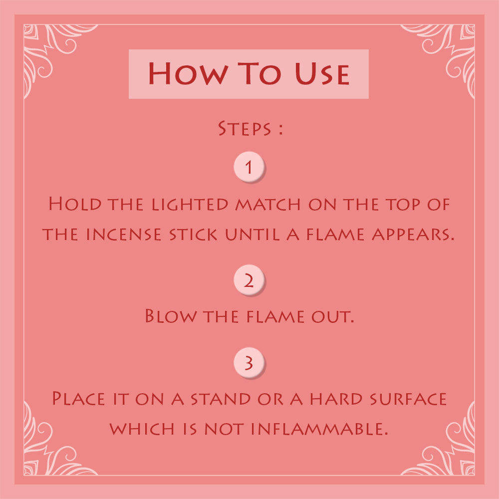 Rose Incense Sticks - Rejuvenating UBTAN Rose Incense Sticks - Rejuvenating UBTAN