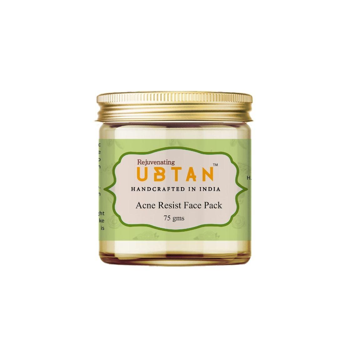 Acne Resist Face Pack - Rejuvenating UBTAN Acne Resist Face Pack - Rejuvenating UBTAN