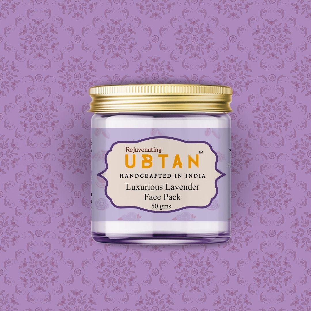 Luxurious Lavender Face Pack - Rejuvenating UBTAN Luxurious Lavender Face Pack - Rejuvenating UBTAN