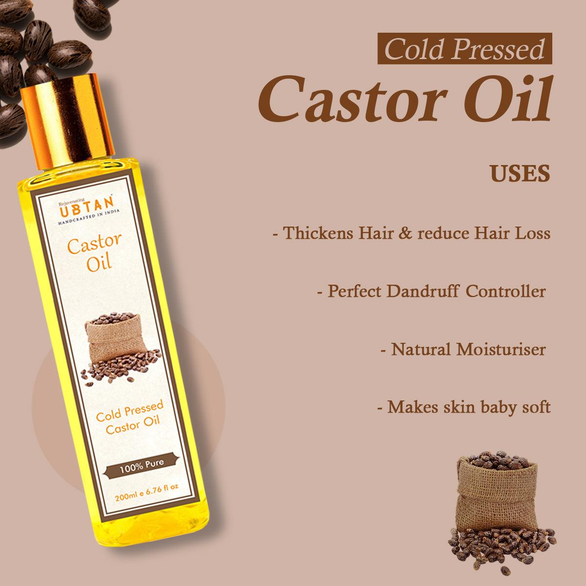 Cold Pressed Castor Oil - Rejuvenating UBTAN