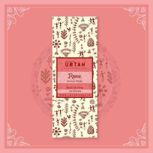 Rose Incense Sticks - Rejuvenating UBTAN