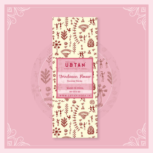 Vrindavan Flower Incense Sticks - Rejuvenating UBTAN