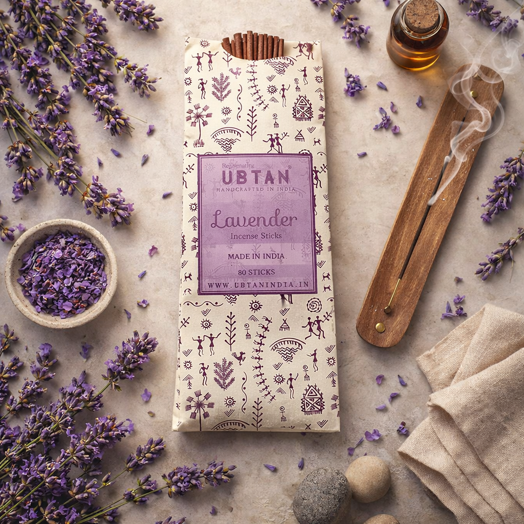 Lavender Incense Sticks - 80 Sticks