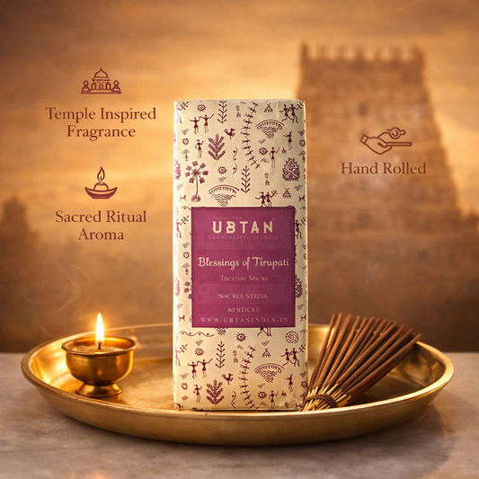 Blessings of Tirupati Incense Sticks - 80 Sticks