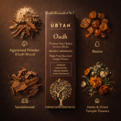 OUD: Premium Hand Rolled Incense Sticks