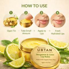 Bergamot & Lime Lip Balm