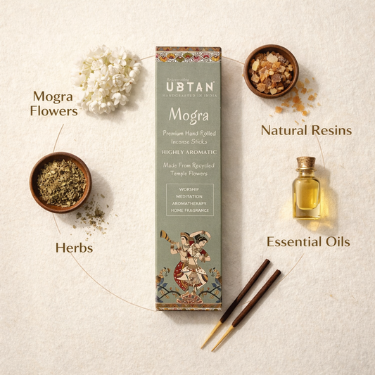MOGRA: Premium Hand Rolled Incense Sticks