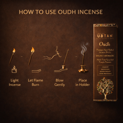 OUD: Premium Hand Rolled Incense Sticks