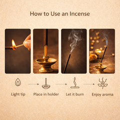 MOGRA: Premium Hand Rolled Incense Sticks