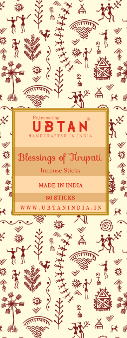 Blessings of Tirupati Incense Sticks - 80 Sticks