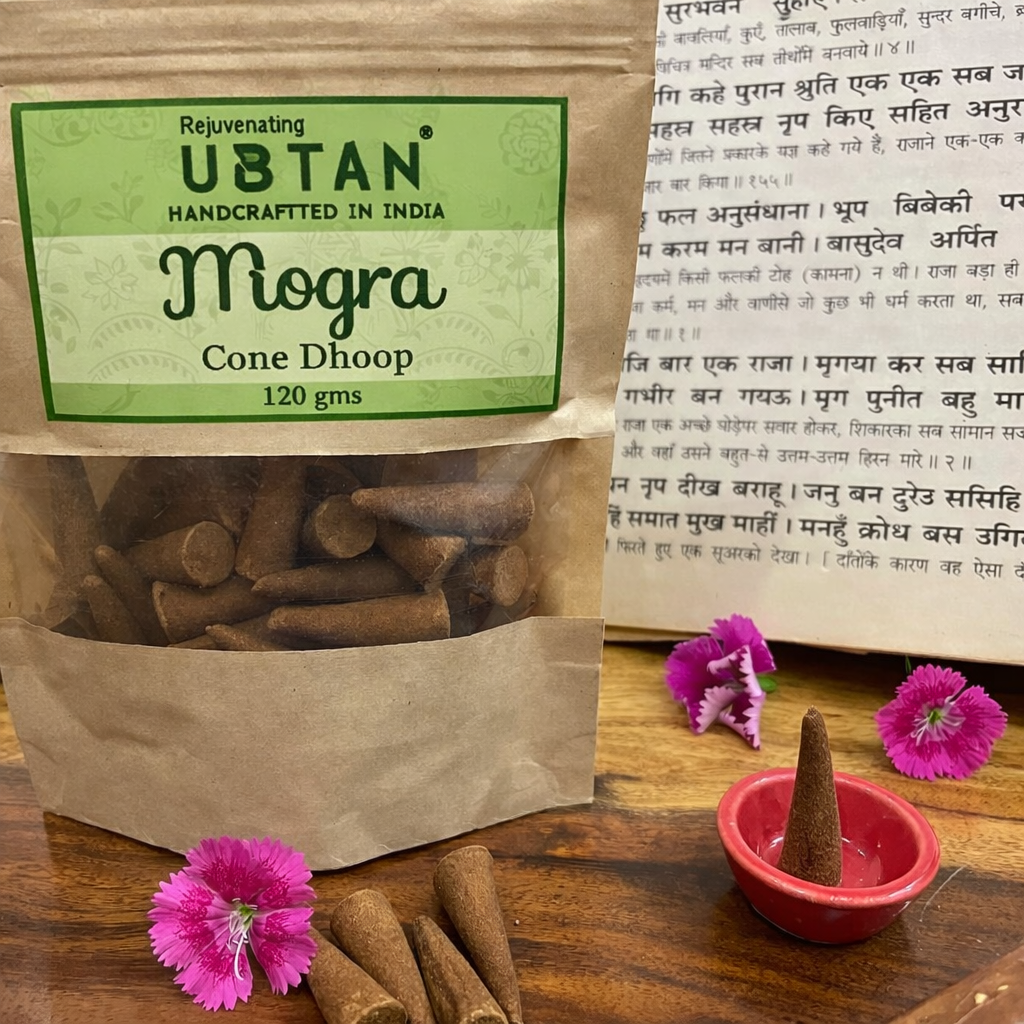 Mogra Bambooless Cone Dhoop