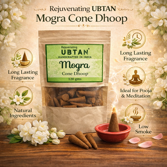 Mogra Bambooless Cone Dhoop
