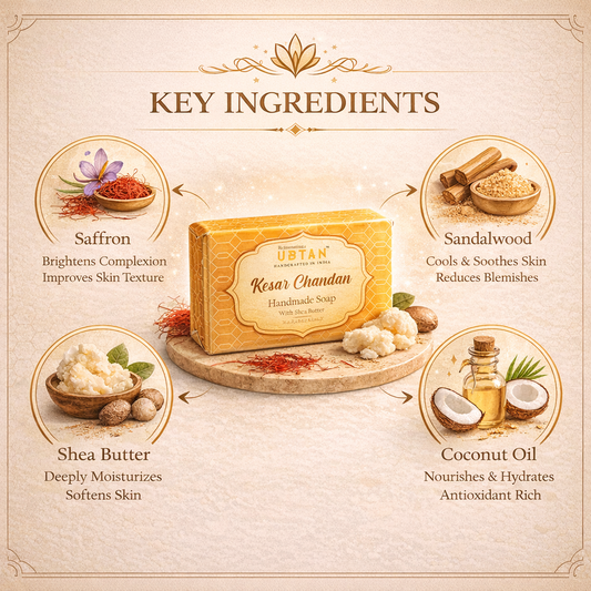 Kesar Chandan Handmade Soap