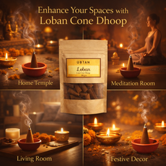 Loban Bambooless Cone Dhoop