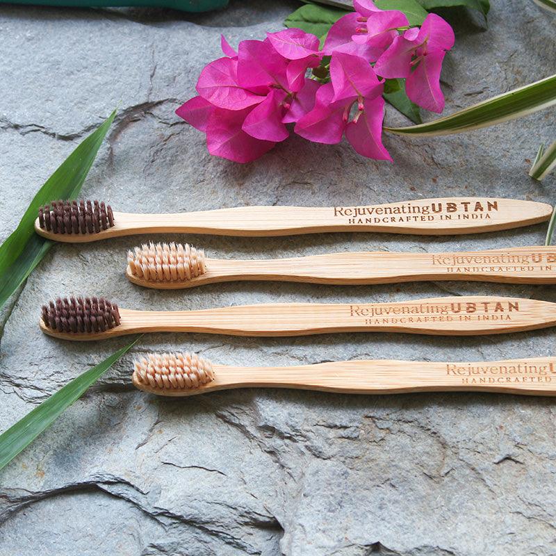 Bamboo Toothbrush (Pack of4)