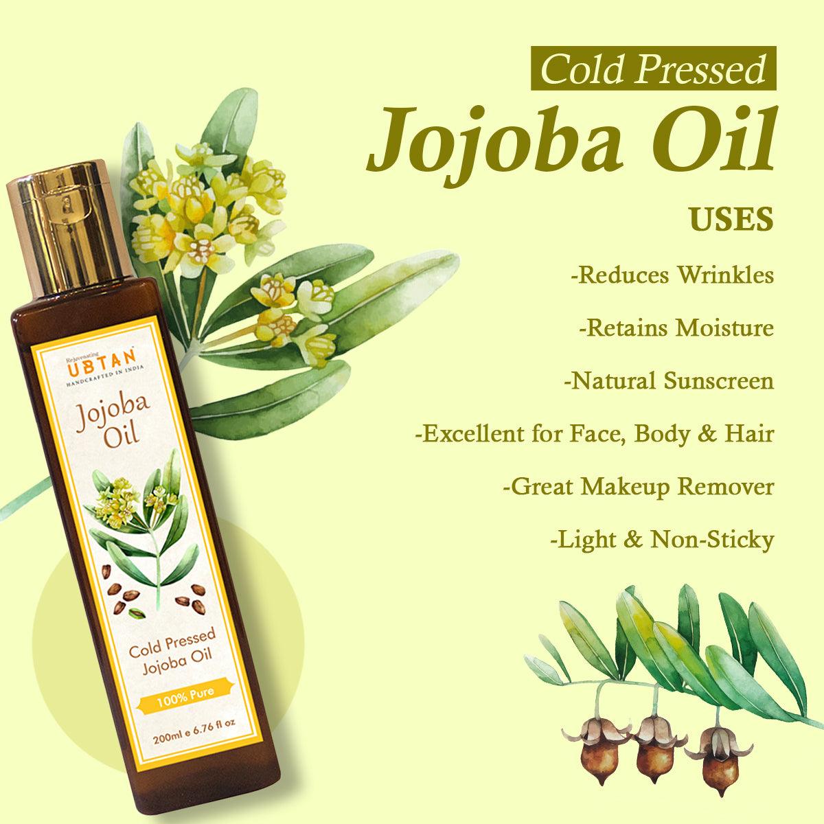 Cold Pressed Jojoba Oil - Rejuvenating UBTAN