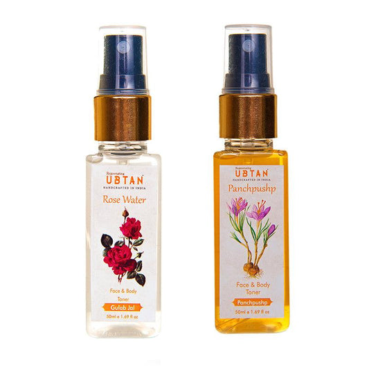 Panchpushp & Rose Water Combo