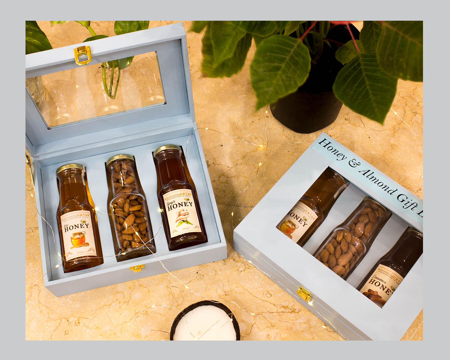 Honey Almond Gift Box - Rejuvenating UBTAN